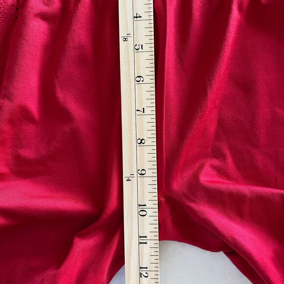 Fabletics Sync Seamless Red 7/8 Leggings High-Waisted Perforated Activewear Sz M - Picture 9 of 10